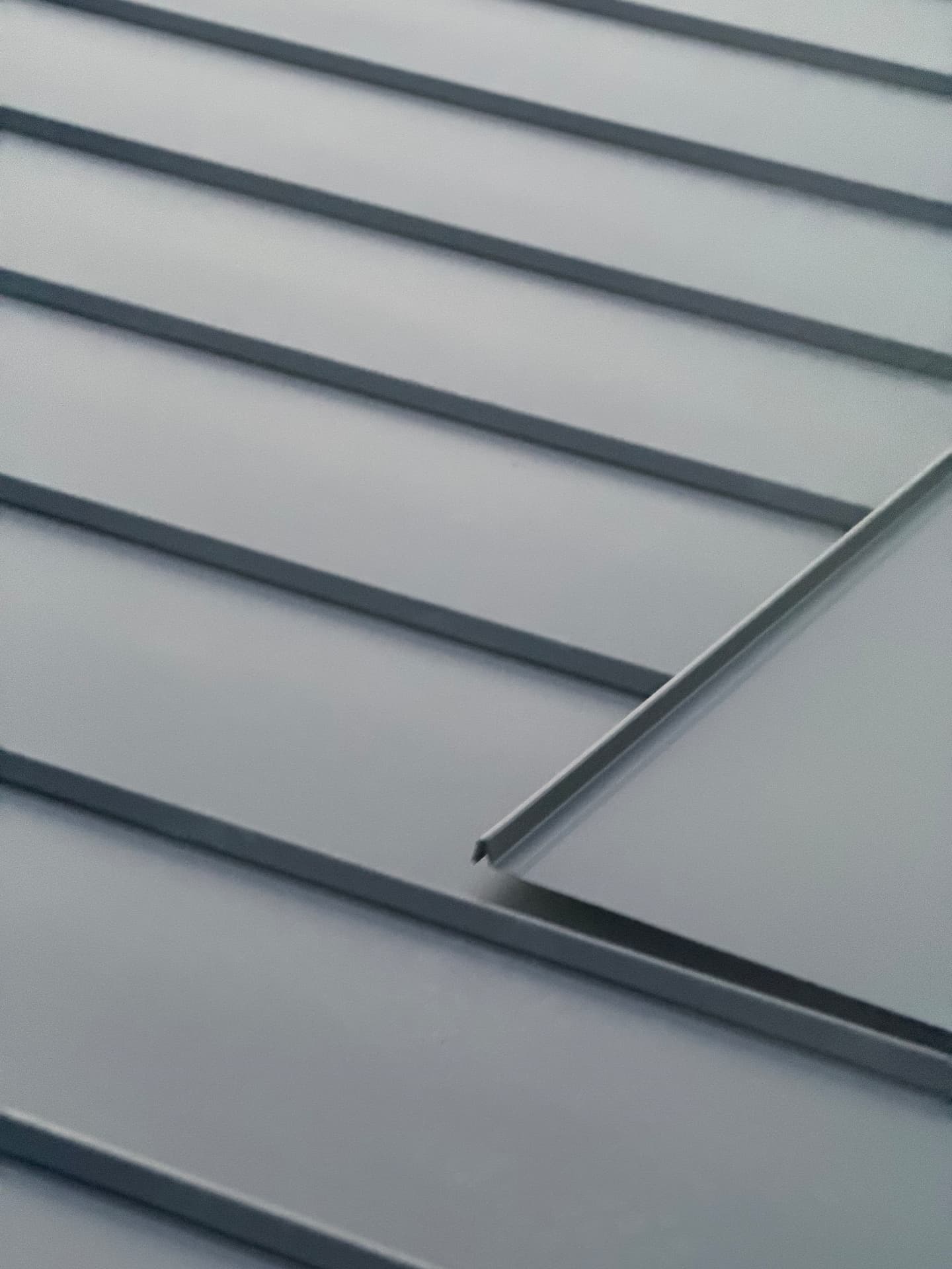 Metal roof panels installed by Ribonga