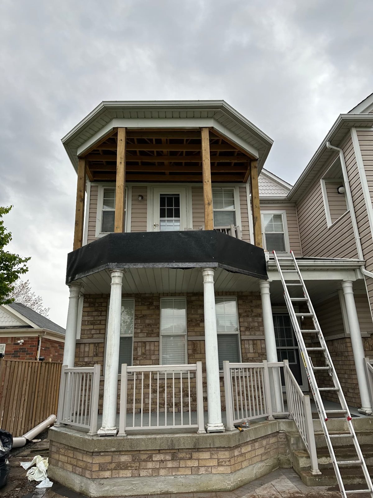 Ribonga exterior project in Ontario
